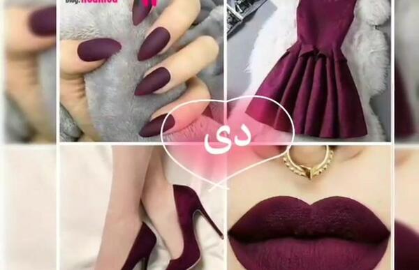 کفش عکس ست ناخن و لباس