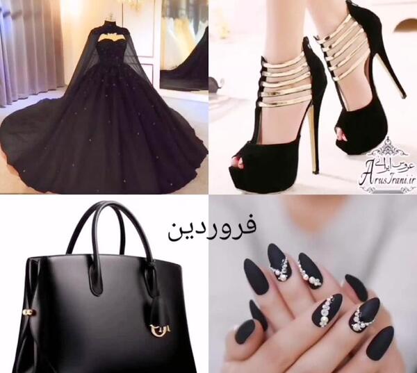 کفش عکس ست ناخن و لباس