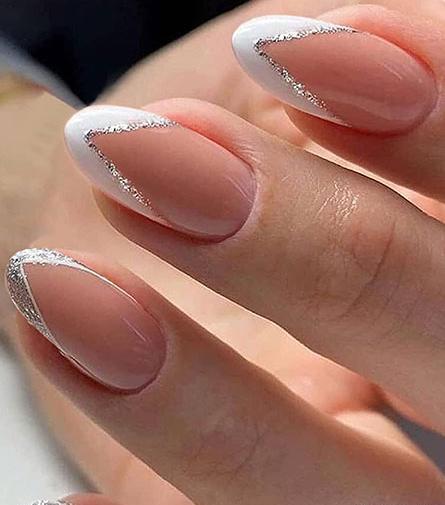 عکس ناخن هلویی شاین
