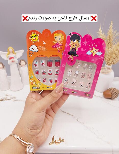 عکس ناخن مصنوعی یونیکورنی