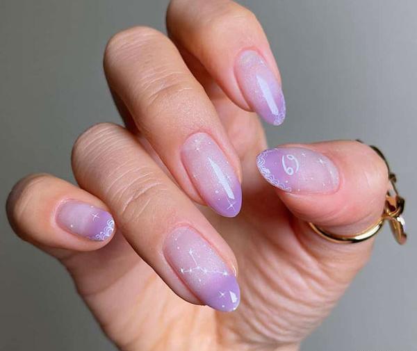 عکس طرح ناخن یاسی