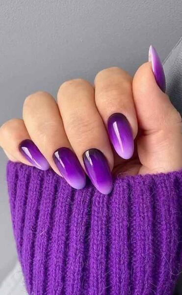 عکس لاک ناخن یاسی