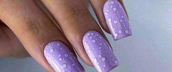 عکس لاک ناخن یاسی