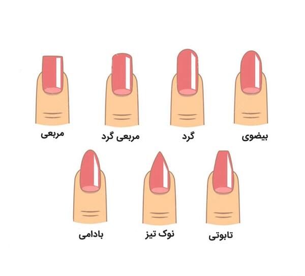عکس ناخن مصنوعی یک متری