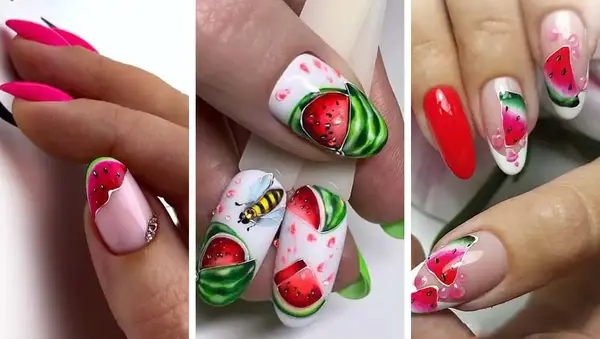عکس ناخن شب یلدا جدید