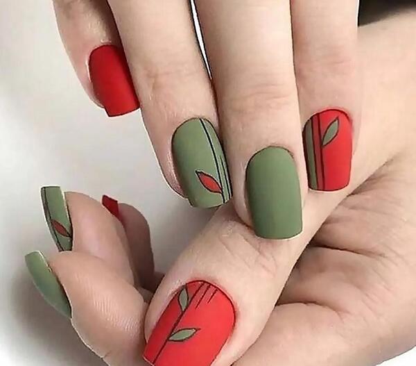 عکس ناخن شب یلدا جدید