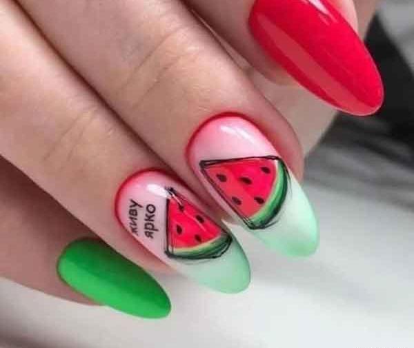 عکس ناخن برای یلدا