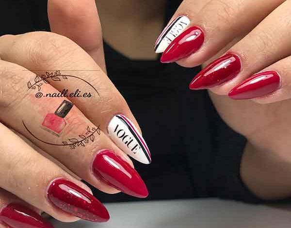 عکس ناخن مصنوعی یلدایی