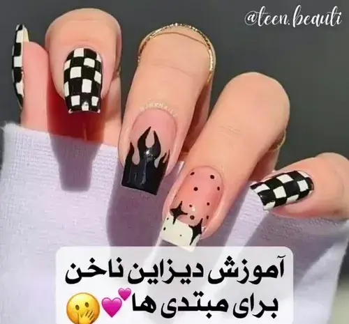 عکس کاشت ناخن ویسگون