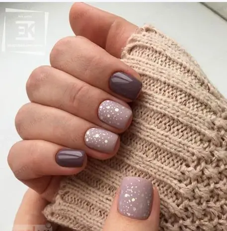 عکس ناخن لمینت کوتاه