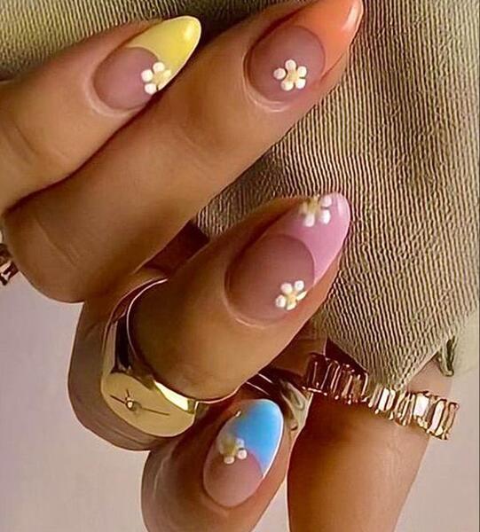 عکس ناخن لاک ژل زده