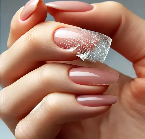 عکس ناخن لاک ژل زده