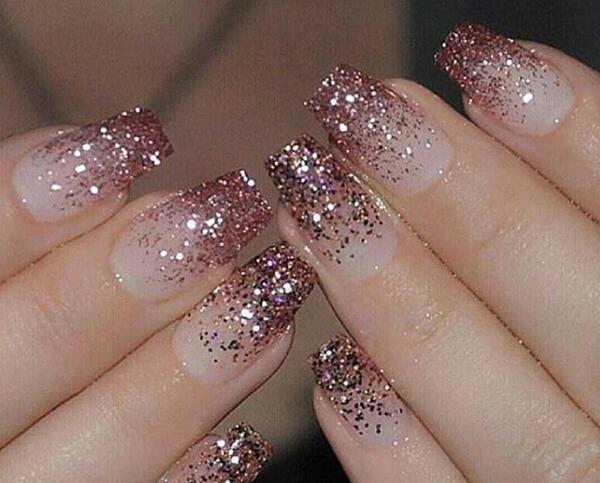 عکس ناخن لاک ژل زده