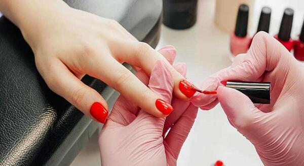 عکس ناخن لاک ژل زده