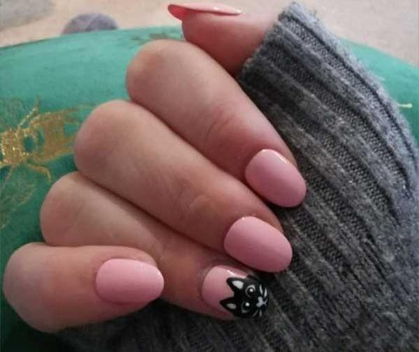 عکس کاشت ناخن گربه ای