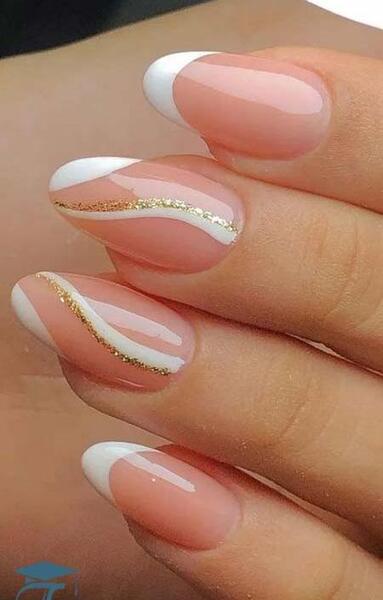 عکس کاشت ناخن گرد کوتاه