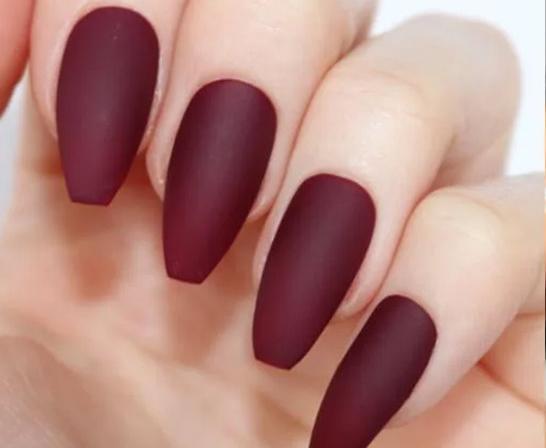 عکس فرم ناخن گلدونی