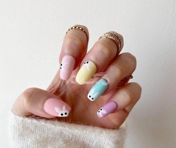 عکس کاشت ناخن بچه گانه کرومی