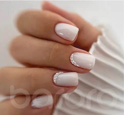 عکس طرح ناخن عروسی