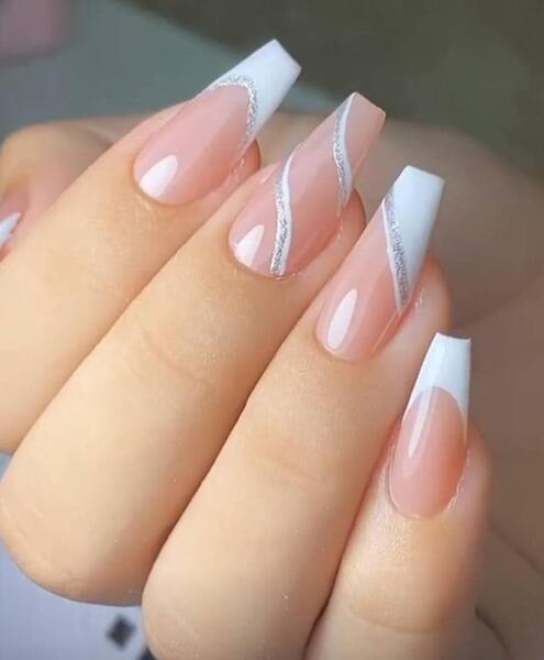 عکس طرح ناخن عروسی