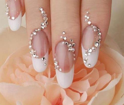 عکس ناخن مصنوعی برای عروسی