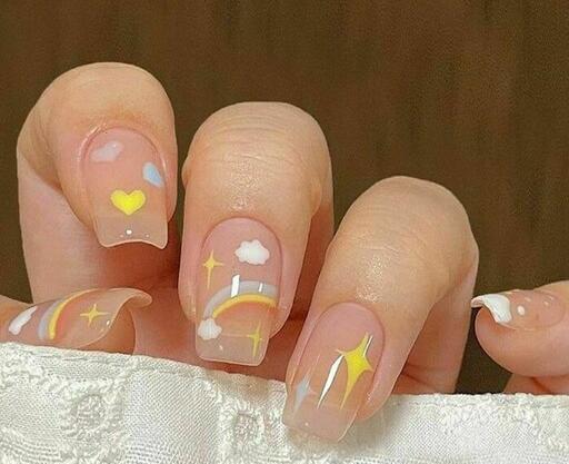 عکس ناخن عروسکی کیوت