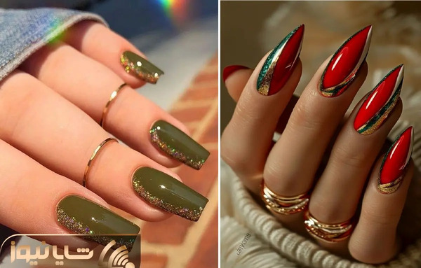 عکس مدل ناخن عقابی