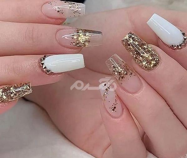 عکس طراحی ناخن برای عروسی