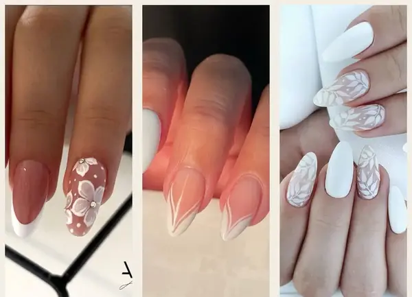 عکس طراحی ناخن برای عروسی