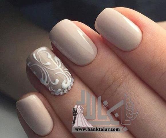 عکس ژلیش ناخن ساده و شیک
