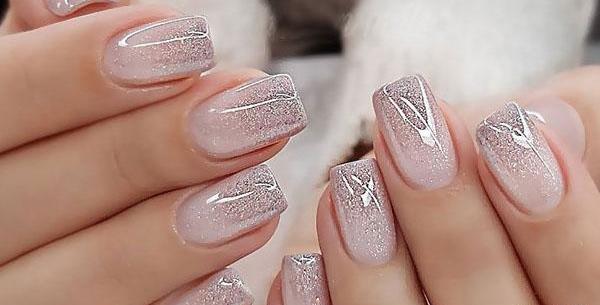 عکس ژلیش ناخن ساده و شیک