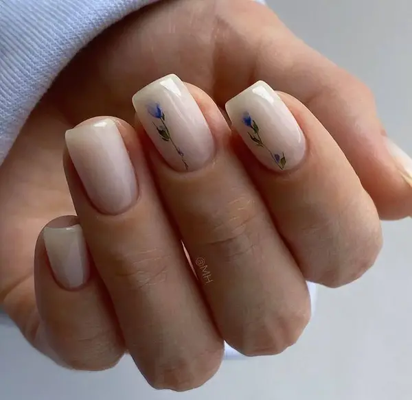 عکس ژلیش برای ناخن کوتاه