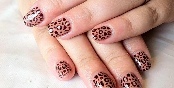 عکس ژلیش برای ناخن کوتاه