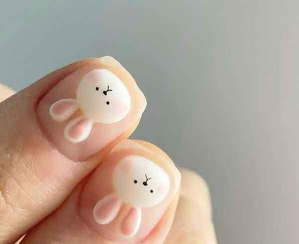 عکس ناخن ژلیش بچه گانه دخترانه