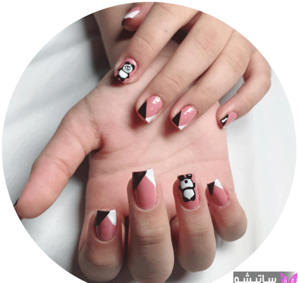 عکس ناخن ژلیش بچه گانه شیک