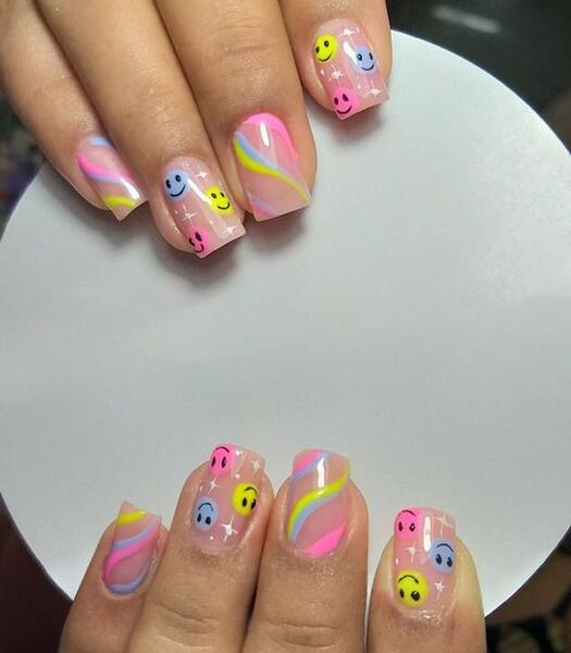 عکس ژلیش ناخن بچه گانه برای عروسی