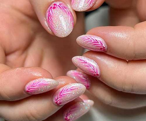 عکس ژلیش ناخن دخترانه زیبا