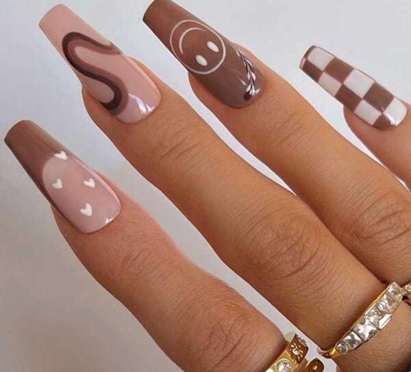 عکس های ناخن دراز