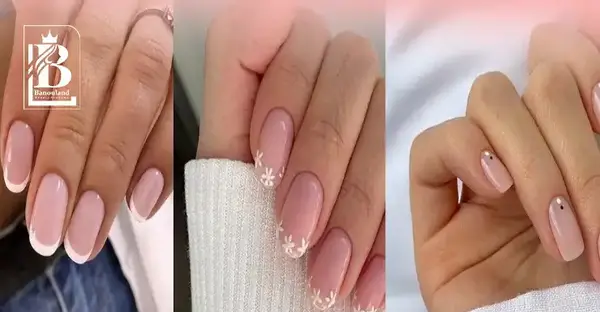 عکس کاشت ناخن دخترانه شیک کوتاه