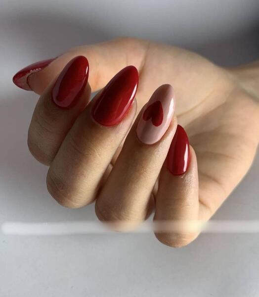عکس کاشت ناخن دخترانه شیک کوتاه
