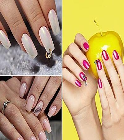 عکس حلقه روی ناخن
