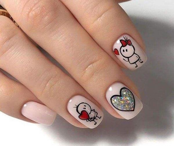 عکس ناخن ژلیش کیوت