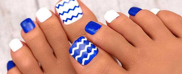عکس ناخن ژلیش پا
