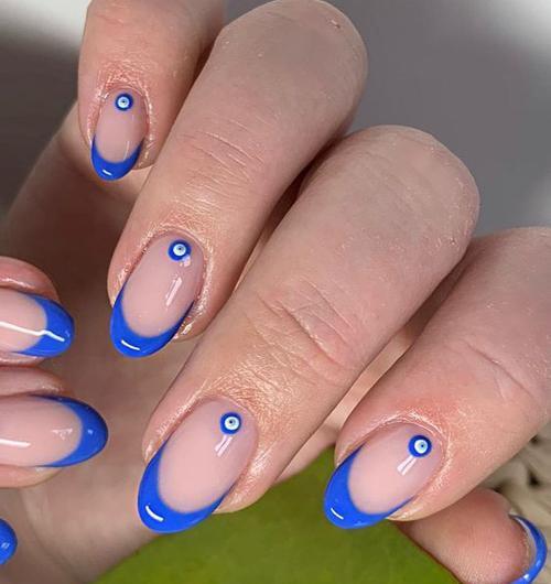عکس چشم نظر برای ناخن