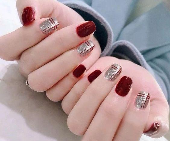 عکس لاک ناخن جیگری