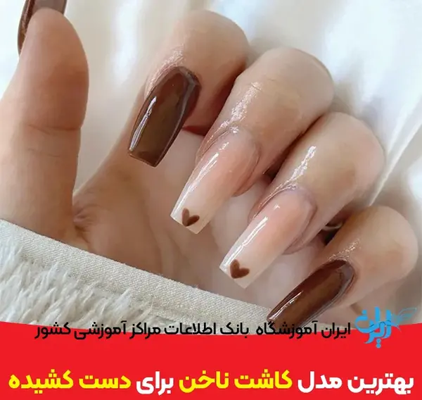 عکس کاشت ناخن تابوتی
