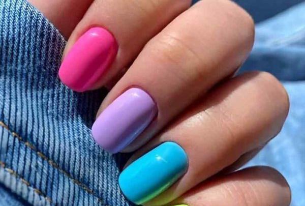 عکس طرح ناخن تابستانه