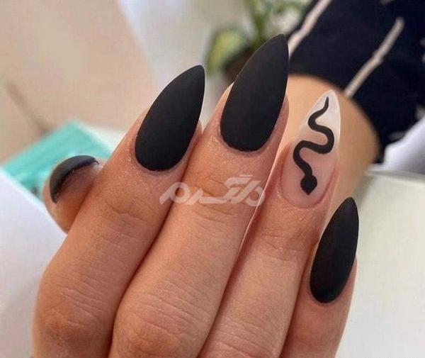 عکس طرح ناخن پسرانه