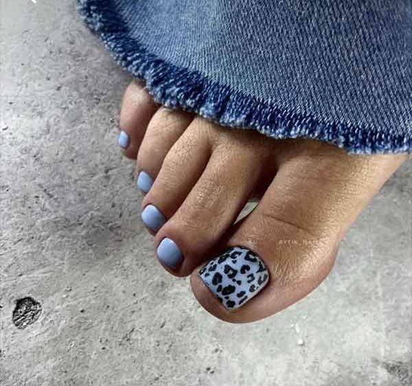 عکس ناخن پا ژلیش دخترانه
