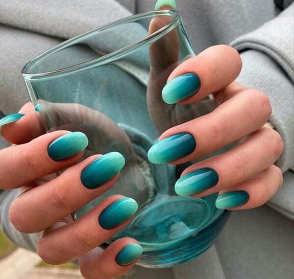 عکس ناخن آمبره شاین